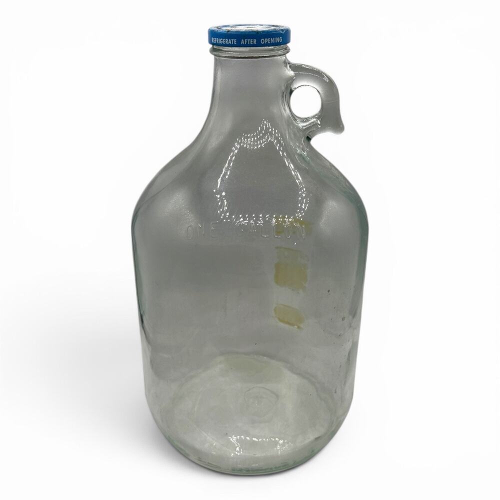 VINTAGE HAWAIIAN PUNCH GLASS BOTTLE - Large Perfect For Coins